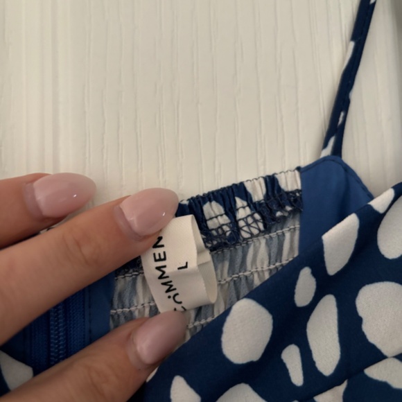 Commence Polka dot blue dress - Picture 4 of 4